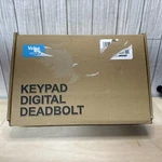 Veise Fingerprint Keyless Electronic Digital Lock Set Deadbolt Nickel KS02D. Fixed Price $55.00.