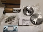Arrow E60 26D 346 144 Exit Deadbolt W/blank Outside Satin Chrome - New Box. Fixed Price $27.99.