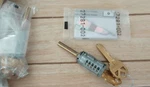 Kwikset Smartkey Deadbolt Cylinder Replacement W/2 Keys Silver/nickel 83373. Fixed Price $20.99.