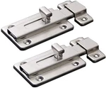 Door Bolts, 2 Pieces Stainless Steel Latch Sliding Lock, Surface Mounted.... Fixed Price $15.76.