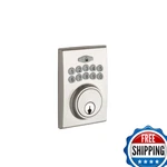 Copper Creek DBF3410SS Square Electronic Keypad Deadbolt Satin Stainless. Fixed Price $173.79.