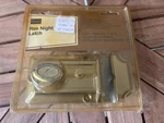 Nos Vintage Sears Brass Rim Night Latch W/2 Keys - Original Box Sealed. Fixed Price $25.00.