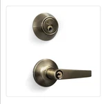 Premier Lock Entry Lever Door Knob & Deadbolt Combo Set Keyed Alike. Fixed Price $35.60.
