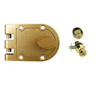 Nu-set Jimmy Proof Style Inter Locking Single Cylinder Deadbolt A.... Fixed Price $58.80.