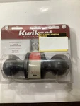 Kwikset, Polo Keyed Entry Knob, 400P 11P 160TP, In Venetian Bronze. Fixed Price $20.00.