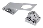 National Hardware N183-780 Chrome-plated Zinc Keyed Hasp Lock 4-1/2 In.. Fixed Price $15.93.