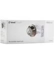 Level Touch Invisible Smart Lock With Apple Homekit, Satin Nickel- New Box. Fixed Price $60.00.