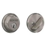 Schlage B60 Satin Nickel Single Cylinder Deadbolt Highest Security Durable. Fixed Price $27.99.