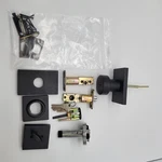 Mega Handles Laura Deadbolt Lock - Matte Black. Fixed Price $19.95.
