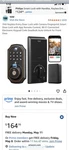 Yhv CA-01 Video Smart Door Lock Camera Fingerprint Keyless Wi-fi App Black. Fixed Price $100.00.
