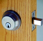 Schlage Double Cylinder Deadbolt Satin Nickel B62N619 #99A. Fixed Price $15.99.