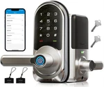Veise RZ09 Smart Lock, 7-IN-1 Keyless Entry With Handle Set, App Control. Fixed Price $93.62.
