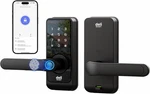 Deli Security Keyless-entry Smart Fingerprint Lever Lock Keypad, App Control. Fixed Price $44.19.
