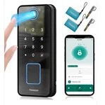 Tilvision Wifi Smart Door Lock,fingerprint Entry With App Auto Open Box. Fixed Price $67.99.