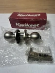 Kwikset 300P 15 Rcal Rcs Bbpkg 93001-213 Privacy Polo Satin Nickel Bedroom. Fixed Price $15.99.