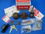 Schlage B460P 613 2-3/8" Setback Single Cylinder Deadbolt Oil Rubbed Bronze. Fixed Price $28.95.