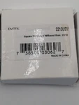 Emtek Square 2-1/2 Inch Flush Door Pull 2213US19 Flat Black. Fixed Price $17.00.