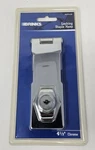 Brinks Locking Hasp And Staple W/ Keys Padlock Garage Cupboard Shed 4-1/2". Fixed Price $14.99.