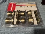 Kwikset 242T Tylo 2-ENTRY Knobs & 2-SINGLE Cylinder Deadbolts 92420-032. Fixed Price $30.00.