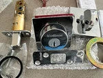 Kwikset 158SQT-S Halifax Single Cylinder Deadbolt Chrome. Fixed Price $19.00.