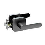 Ultraloq Passage Lever Door Handle, Reversible Black Front No Loc.... Fixed Price $47.99.