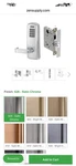 Schlage CO-100-CY-70-KP-RHO-626-JD-RH Electronic Keypad Lock Classroom Storeroom. Fixed Price $275.00.