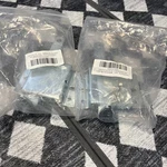 Heavy-duty Garage Door Side Lock Deadbolt Galvanized Steel 2-PACK Security. Fixed Price $29.99.