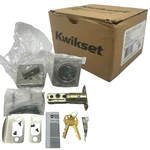 Kwikset 96600-734 Smart Key Single Cylinder Deadbolt Satin Nickel. Fixed Price $12.61.