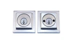 Kwikset 994 Sqt 26D Double Cylinder Smartkey Deadbolt Satin Chrome, Square Latch. Fixed Price $37.19.