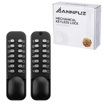 Full Mechanical Keyless Entry Keypad Door Knob Lock,double-sided Combination&han. Fixed Price $92.58.