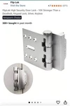 Fliplok High Security Door - 10X Stronger Than Deadbolt, Keypad Lock, .... Fixed Price $30.00.