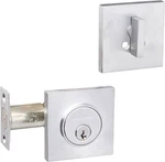 Baldwin 8220 Santa Monica Contemporary Square Single Cylinder Deadbolt, Satin.... Fixed Price $100.00.