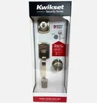 Kwikset Henley Entry Door Handleset W/ Deadbolt Lock & Round Knob 96870-185 New. Fixed Price $44.00.