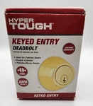 Hyper Tough* Keyed Entry Deadbolt*double Cylinder*ansi Grade 3*BRAND New Box. Fixed Price $15.00.