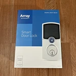 Array By Hampton Cooper 1.5 Smart Wi-fi Door Lock Polished Chrome New Sealed. Fixed Price $69.98.
