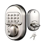 Keyless Entry Keypad Deadbolt Door Lock, Sabbath Zinc Alloy Commercial G.... Fixed Price $118.80.