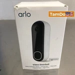 Arlo Video Doorbell 2ND Gen, Hd, Battery/wired, 2-WAY Audio, White. Fixed Price $38.00.