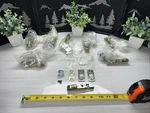 8 Kits! Bulk Lot- Baldwin 46967-004 Strike With Hardware Cylinder Satin New. Fixed Price $225.00.