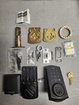 Kwikset Smartcode Keypad Electronic Deadbolt Lock Oil Rubbed *missing 2 Screws*. Fixed Price $29.49.