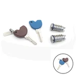 Oem Lock Cylinder W/ Keys Immobiliser Chip For Vespa ET4 Lxv 573430. Fixed Price $57.70.