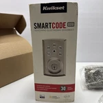 Kwikset Smartcode Deadbolt Lock Satin Nickel 98880-004. Fixed Price $89.00.