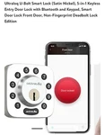 Ultraloq U-bolt Smart Lock (satin Nickel), 5-IN-1 Keyless Entry Door With. Fixed Price $119.99.