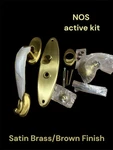 Baldwin 6560-060-ENTR Entrance Door Kit Lexington Satin Brass/brown Finish Nos. Fixed Price $499.00.