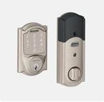 Schlage Sense Smart Lock Deadbolt Compatible With Apple,ect. BE479CAM619. Fixed Price $201.07.