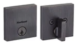 Kwikset 258SQT-11P Downtown Low Profile Single Cylinder Deadbolt Bronze. Fixed Price $22.99.