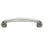 Baldwin 4" C-c Deco Pull Solid Brass Satin Nickel 4438-150-BIN. Fixed Price $10.49.