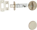 (lot Of 6)SCHLAGE B81 619 One-sided Deadbolt With Exterior Plate Satin Nickel. Fixed Price $50.00.
