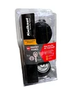 Kwikset Round Matte Black Single Cylinder Deadbolt Featuring Smartkey Security. Fixed Price $19.88.