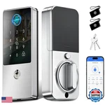 MSR605 Biometric Smart Lock Deadbolt Keyless Entry Door App Control Remote. Fixed Price $127.98.