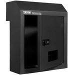 Built Tough Through The Door Key Drop Box 12IN Combo Lock Black Steel. Fixed Price $90.48.